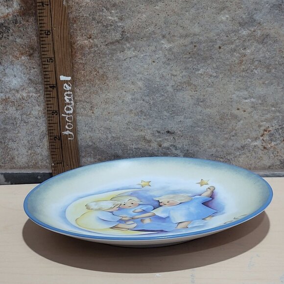 Schmid Hummel Christmas 1986 Tell The Heavens Decorative Wall Hanging Plate - Picture 7 of 12